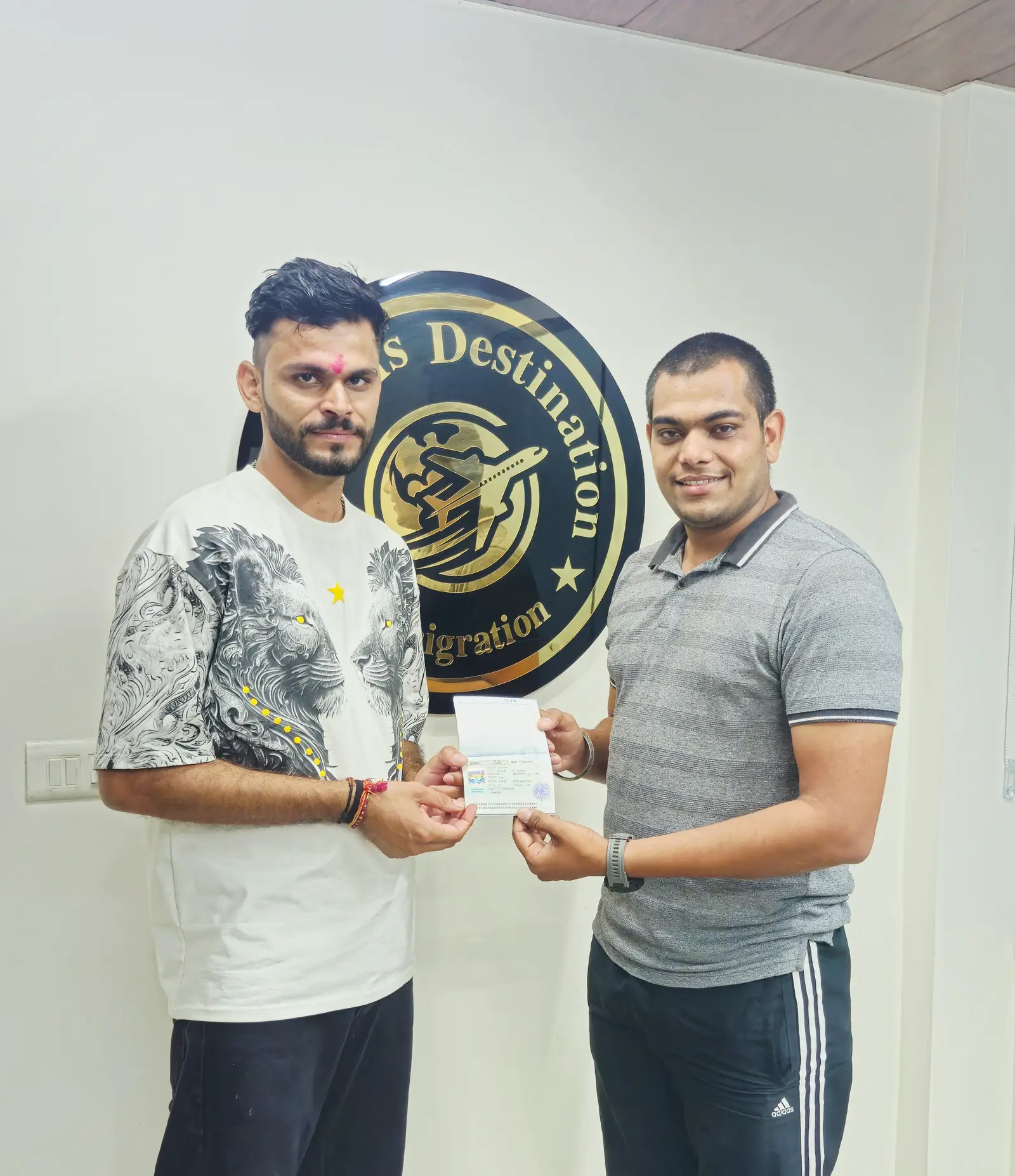 Visa approval at Dreams Destination