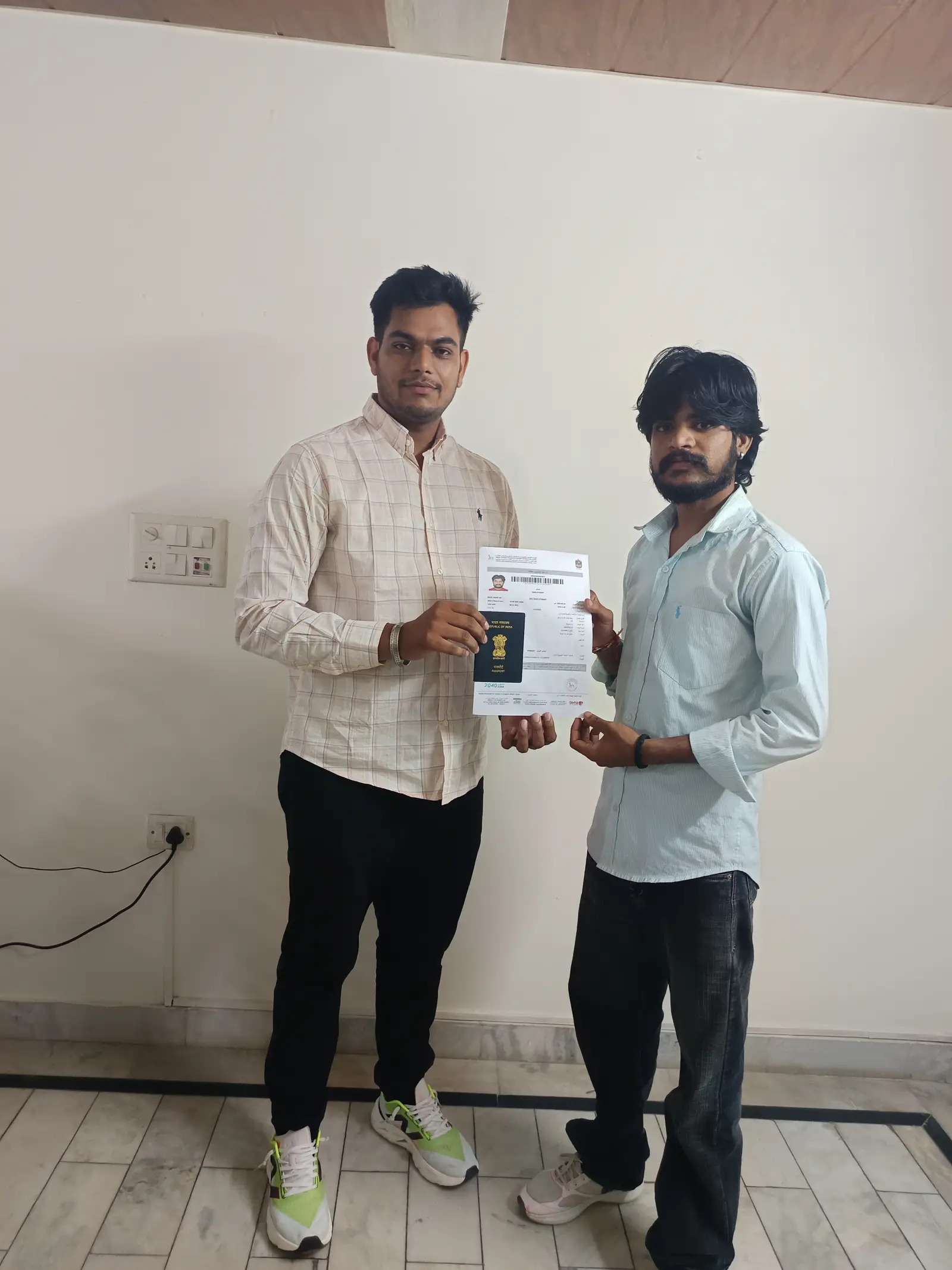 Visa handover moment